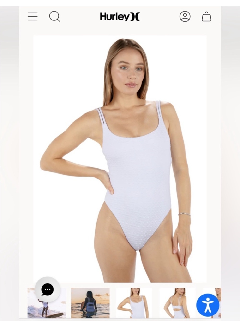 Hurley One Piece Swim